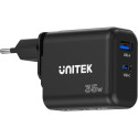 Ładowarka Unitek P1119A 1x USB-A 1x USB-C 3 A (P1119A)