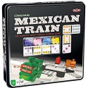 Tactic Game Mexican train in a metal can