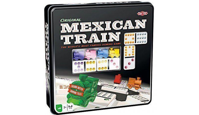 Tactic Mexican Train doomino mäng metallkarbis