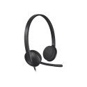 LOGITECH H340 USB Headset black