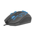 GAMING MOUSE FURY BRAWLER 1600DPI BACKLIT OPTICAL BLACK