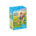 PLAYMOBIL HORSES OF WATERFALL Child with Pony and foal  71498