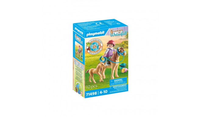 PLAYMOBIL HORSES OF WATERFALL Laps koos poni ja varsaga 71498