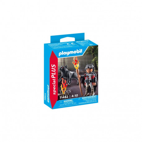 PLAYMOBIL SPECIAL PLUS Sõdalane hundiga 71482