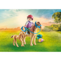 PLAYMOBIL HORSES OF WATERFALL Child with Pony and foal  71498