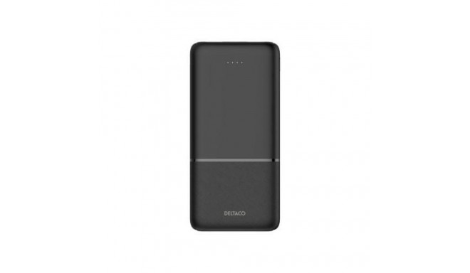 Deltaco PB-C1007 power bank 10000 mAh Black