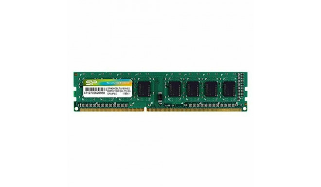 RAM-mälu Silicon Power SP004GBLTU160N02 DDR3 240-pin DIMM 4 GB 1600 Mhz 4 GB 1600 mHz CL11 DDR3