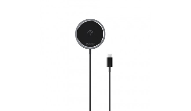 Dudao MagSafe 15W inductive charger - black