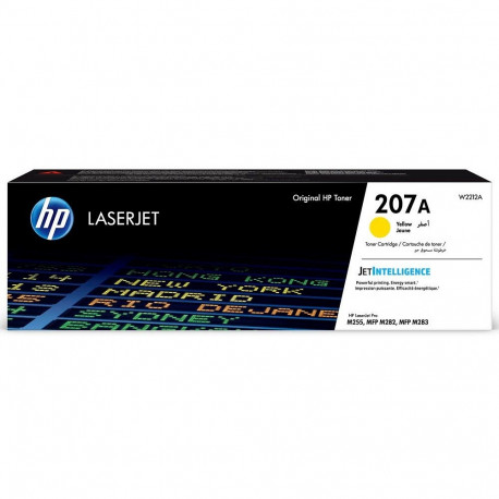 Toner cartridge HP 207A (W2212A) 1250 sheets yellow