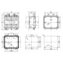 Installation box 160x174x75mm