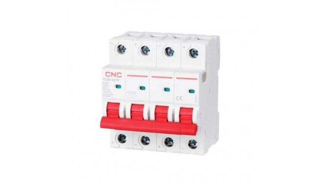 DC Miniature Circuit Breaker, 4P, 63A, Cat.A, 1000VDC, 6kA