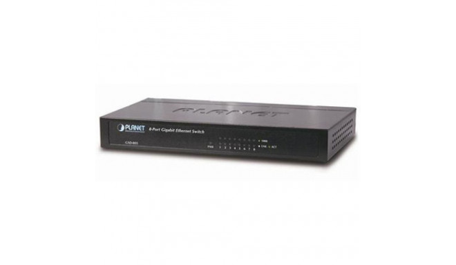 8-port Gigabit Internet network hub Planet GSD-805-EU