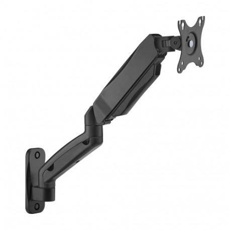 Monitor Wall Mount - HiSmart 17"-32" Spring Mount, 2-9 Kg Load Capacity, Black