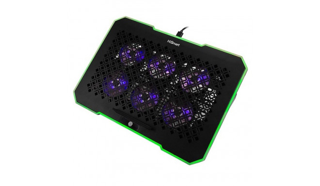 Laptop cooling stand HISMART, with 6 RGB fans, 5 positions