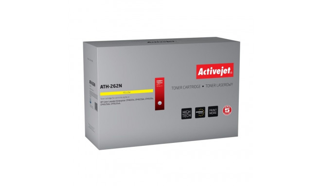 Activejet ATH-262N toner (replacement for HP CE262A; Supreme; 11000 pages; yellow)