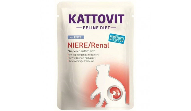 KATTOVIT Feline Diet Niere/Renal Duck - wet cat food - 85g