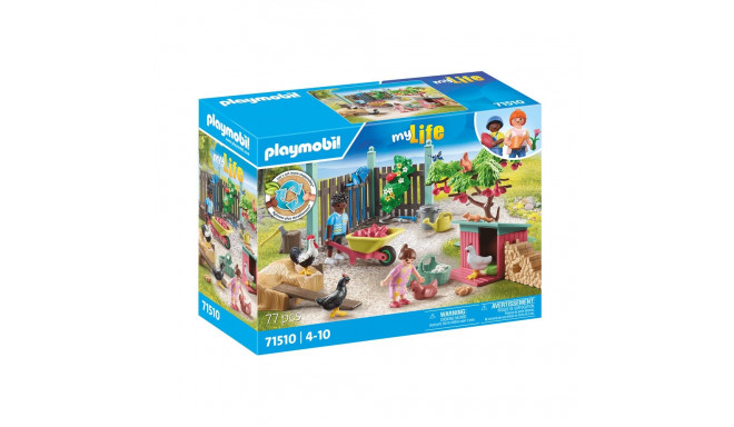 PLAYMOBIL MINU ELU Väike kanala pisikese maja aias 71510