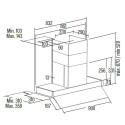 CATA | Hood | RENOVA PURE AIR MNV90 GWH | Canopy | Width 90 cm | Mechanical control | LED | Stainles