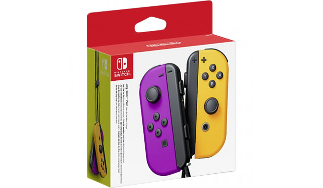 Nintendo Joy-Con 2-Pack pult neoonlilla/neoonoranž