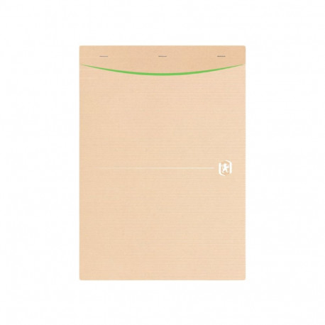 Kaustik klamberköites ülevalt A4 ruuduline OXFORD Touareg Recycled 80 lehte