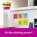 Note paper 76x76mm POST-IT Super Sticky 654SS Playful 6x90 sheets