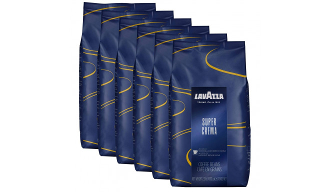 Coffee beans LAVAZZA Blue Super Crema Espresso 1kg