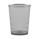 Paper bin, metal mesh, VICTORIA OFFICE, silver