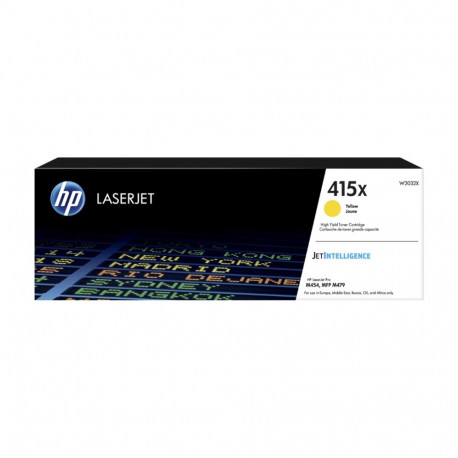 Toner cartridge HP W2032X (415X) yellow 6000 pages