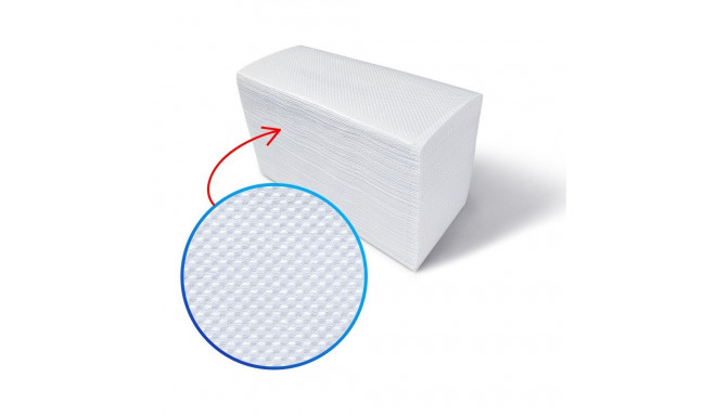 Lehträtik 2-kihiline GRITE Super LR150 V-fold 22x23cm 150 lehte pealt avatavas kilepakendis