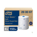 Hand paper roll, 2-layer TORK Matic Advanced 21cmx150m white (290067)