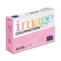 Цветная бумага А4 80г IMAGE Coloraction №22 неоновый розовый (Малибу) 500 листов