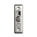 Exit button, stainless steel, recessed