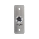 Exit button without touch, waterproof, IP65, recessed