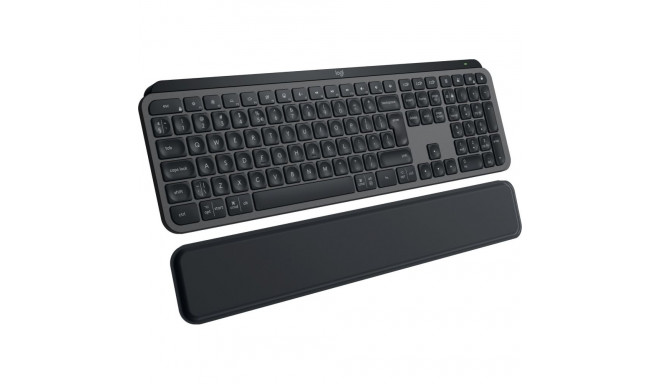 Logitech MX Keys S US-Layout  inkl. MX Palm Rest  graphite