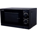 SHARP mikroviļņu krāsns  20l  800W melna R200BKW