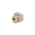 Lanberg pistik Network Splitter, beež (AD-RJ45-2RJ45-OU)
