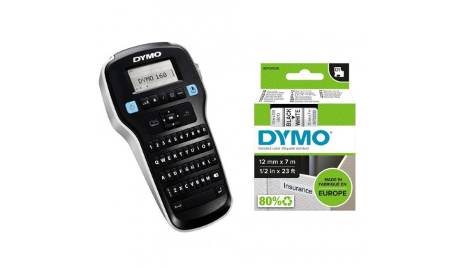 DYMO LabelManager 160 Etiķešu Printeris (S0946340) + D1 12mm x 7m lente