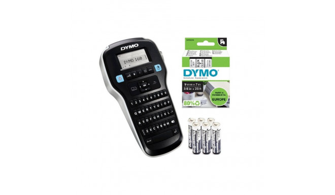 DYMO LabelManager 160 Etikečių Spausdintuvas (S0946340) + D1 9mm x 7m juostelė + Elementai