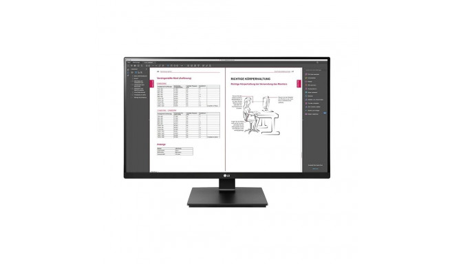 "68,6cm/27'' (2560x1440) LG 27BN65QP-B 16:9 5ms HDMI DP USB-C Speaker QHD Black"