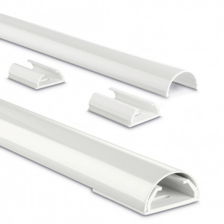 aluminium cable duct white