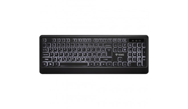 Keyboard Backlit quiet USB with low-profile keys