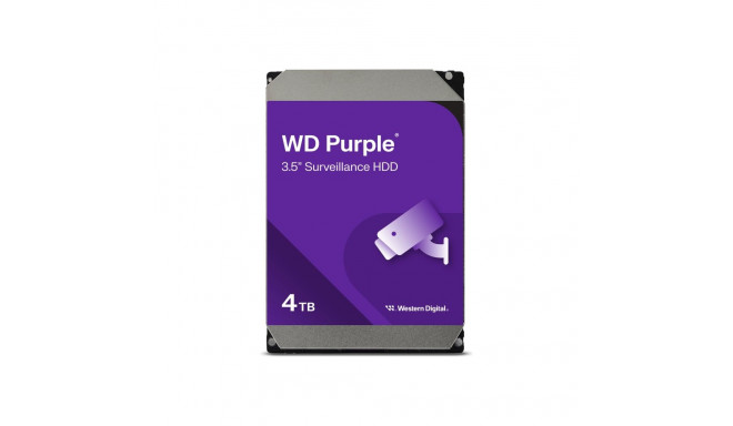 WD Purple 4TB SATA HDD 3.5inch internal 256MB Cache