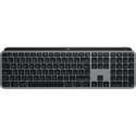 Logitech MX Keys S for Mac keyboard Office RF Wireless + Bluetooth QWERTY US International Aluminium