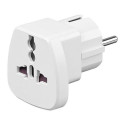 Alcasa 1500-RA1 power plug adapter White