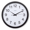 Hama Aruba Quartz clock Circle Black, White