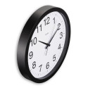 Hama Aruba Quartz clock Circle Black, White