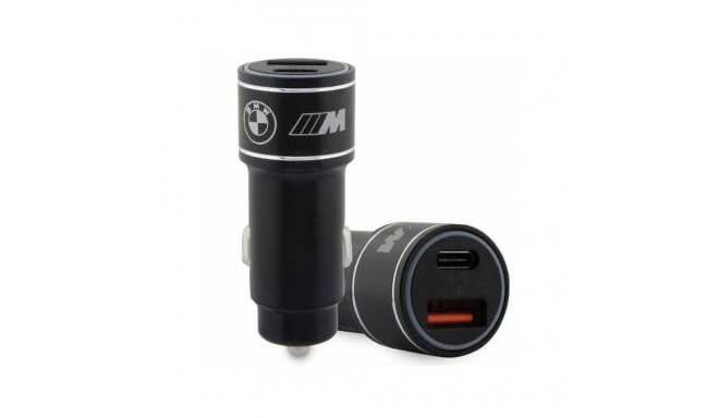 BMW M Edition - Ładowarka samochodowa Fast Charge USB-C & USB-A PD 18W + QC 3.0 18W (czarny)
