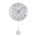 Wall Clock Versa Pendulum Metal Crystal MDF Wood 4,5 x 56 x 29 cm