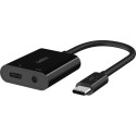 Belkin RockStar 3.5mm Audio + USB-C Charge -audioadapteri