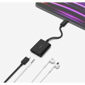 Belkin RockStar 3.5mm Audio + USB-C Charge -audioadapteri